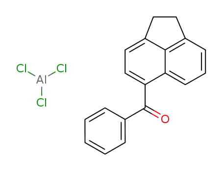 acenaphthen-5-yl-phenyl ketone; compound with aluminium trichloride