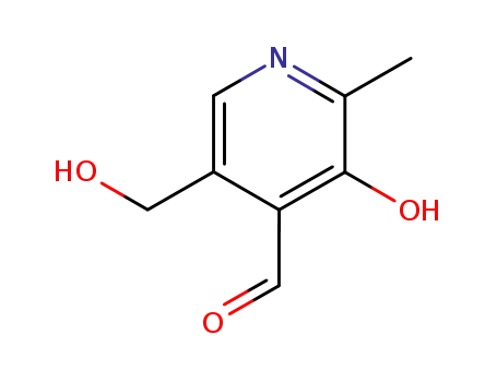 3-Hydroxy-5-(hydroxymethyl)-2-methylisonicotinaldehyde