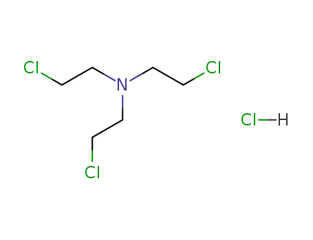 Ethanamine,2-chloro-N,N-bis(2-chloroethyl)-, hydrochloride (1:1)