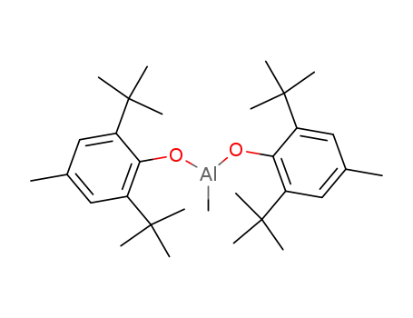 Molecular Structure of 56252-55-2 (METHYLALUMINUM BIS(2,6-DI-TERT-BUTYL-4-METHYLPHENOXIDE))
