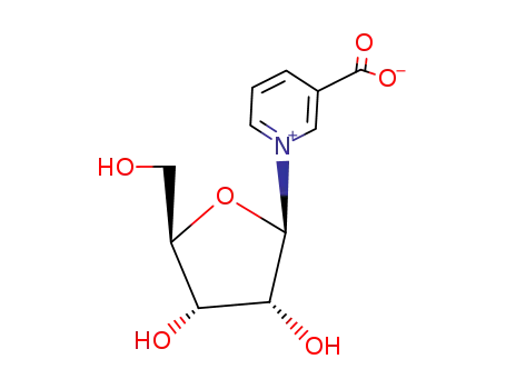 1-((2R,3R,4S,5R)-3,4-dihydroxy-5-(hydroxymethyl)tetrahydrofuran-2-yl)pyridin-1-ium-3-carboxylate