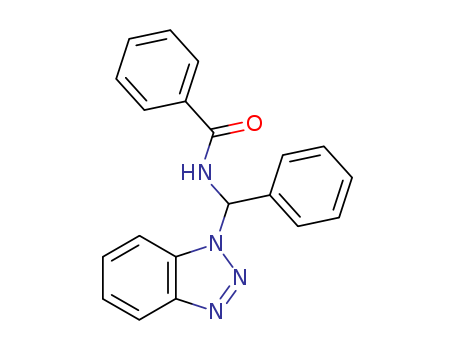 N-(1H-benzotriazol-1-ylphenylmethyl)-benzamide