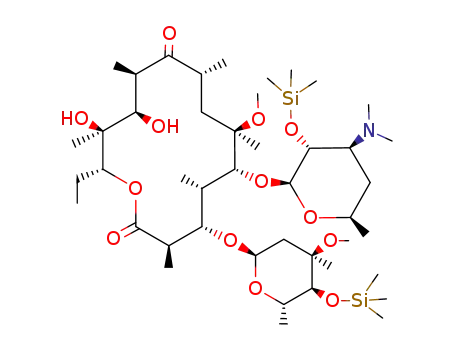 6-O-Methyl-2',4''-O-bis(trimethylsilyl)erythromycin A
