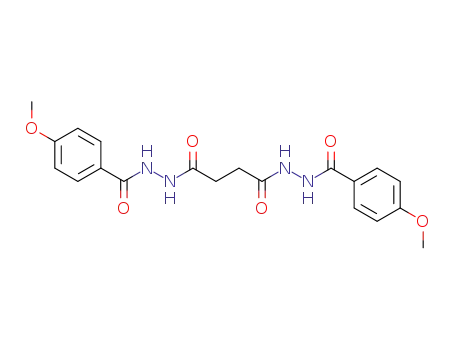 Butanedioic acid, bis[2-(4-methoxybenzoyl)hydrazide]