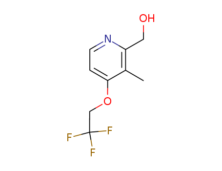 2-Hydroxymethyl-3-methyl-4-(2,2,2-trifluoroethoxy)pyridine