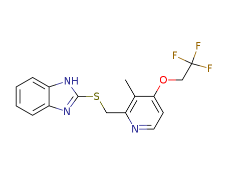 2-[[3-methyl-4-(2,2,2-trifluoroethoxy)pyrid-2-yl]-methyltrio] benzimidazole(Sulphide)(103577-40-8)