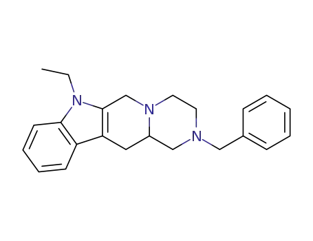 2-Benzyl-7-ethyl-1,2,3,4,6,7,12,12a-octahydro-pyrazino[1',2':1,6]pyrido[3,4-b]indole