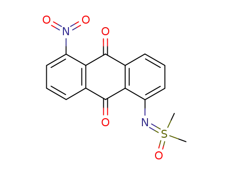 1-S,S-dimethyl-N-(5-nitroanthraquinon-1-yl)sulfoximide