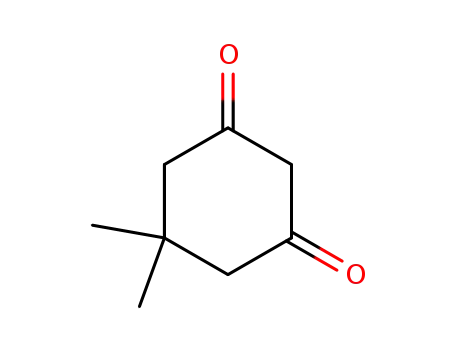Molecular Structure of 126-81-8 (Dimedone)