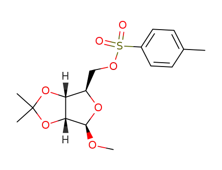 b-D-Ribofuranoside, methyl2,3-O-(1-methylethylidene)-, 5-(4-methylbenzenesulfonate)