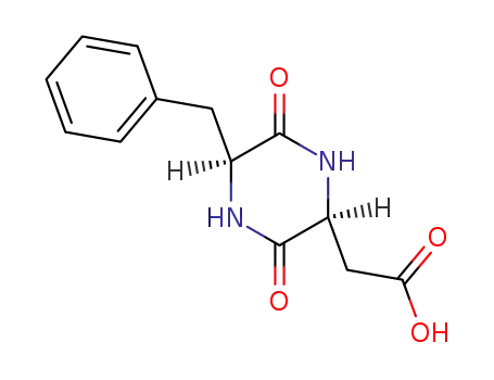 [(2S,5S)-5-benzyl-3,6-dioxopiperazin-2-yl]acetic acid