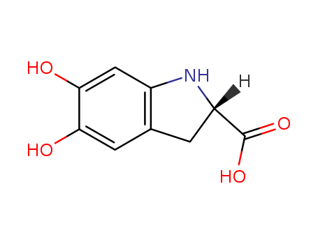 (2S)-5,6-DIHYDROXY-2,3-DIHYDRO-1H-INDOLE-2-CARBOXYLIC ACIDCAS