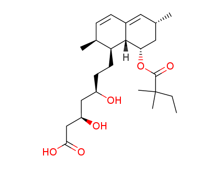 (3R,5R)-7-[(1S,2S,6R,8S,8aR)-8-(2,2-dimethylbutanoyloxy)-2,6-dimethyl-1,2,6,7,8,8a-hexahydronaphthalen-1-yl]-3,5-dihydroxyheptanoic acid