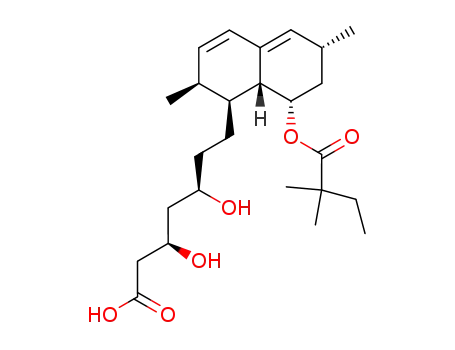 (3R,5R)-7-[(1S,2S,6R,8S,8aR)-8-(2,2-dimethylbutanoyloxy)-2,6-dimethyl-1,2,6,7,8,8a-hexahydronaphthalen-1-yl]-3,5-dihydroxyheptanoic acid