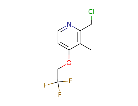 2-Chloromethyl-3-methyl-4-(2,2,2-trifluoroethoxy)pyridine(128430-66-0)