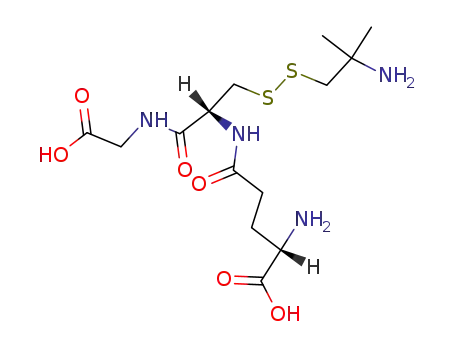 (S)-2-Amino-4-[(R)-2-(2-amino-2-methyl-propyldisulfanyl)-1-(carboxymethyl-carbamoyl)-ethylcarbamoyl]-butyric acid