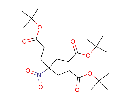 di-tert-butyl 4-<2-(tert-butoxycarbonyl)ethyl>-4-nitroheptanedicarboxylate