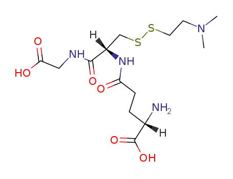 (S)-2-Amino-4-[(R)-1-(carboxymethyl-carbamoyl)-2-(2-dimethylamino-ethyldisulfanyl)-ethylcarbamoyl]-butyric acid