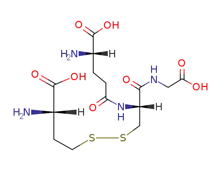 (S)-2-Amino-4-[(R)-2-((S)-3-amino-3-carboxy-propyldisulfanyl)-1-(carboxymethyl-carbamoyl)-ethylcarbamoyl]-butyric acid