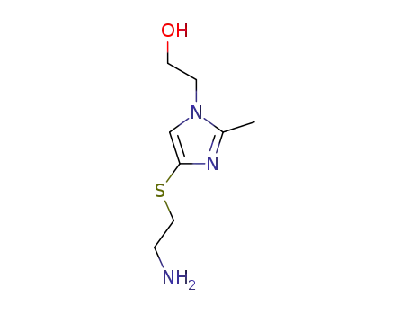 4-<(2-aminoethyl)thio>-2-methylimidazole-1-ethanol