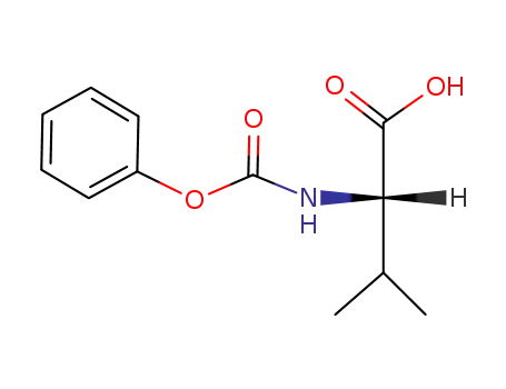 Molecular Structure of 126147-70-4 (PHENOXYCARBONYL-L-VALINE)