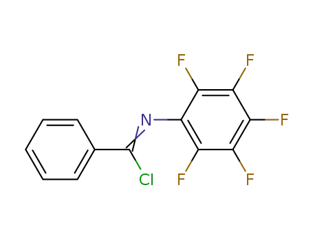 N-(pentafluorophenyl)-benzimidoyl chloride