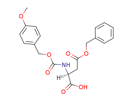 L-Aspartic acid, N-[[(4-methoxyphenyl)methoxy]carbonyl]-, 4-(phenylmethyl) ester