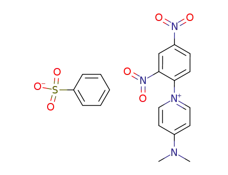 Benzenesulfonate4-dimethylamino-1-(2,4-dinitro-phenyl)-pyridinium;