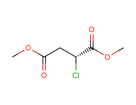 Molecular Structure of 111618-88-3 (Butanedioic acid, chloro-, dimethyl ester, (R)- (9CI))