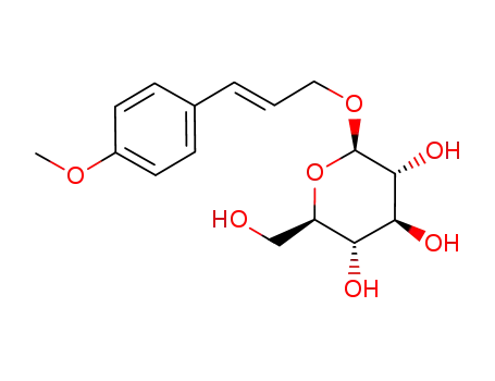 4-methoxy-cinnamyl O-β-D-glucopyranoside