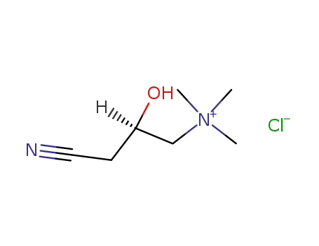 Molecular Structure of 2788-28-5 (D(+)-CARNITINENITRILE CHLORIDE)