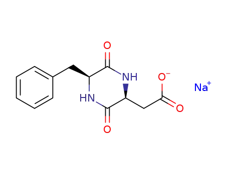 sodium 3-benzyl-6-(carboxylatomethyl)-2,5-dioxopiperazine