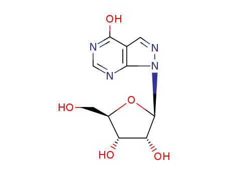 8-aza-7-deazainosine,Allopurinolriboside别嘌呤醇核糖苷