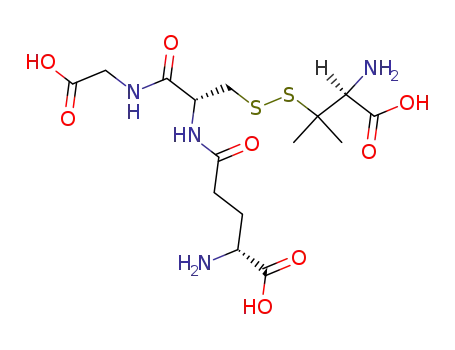 Molecular Structure of 92000-26-5 (penicillamine-glutathione mixed disulfide)