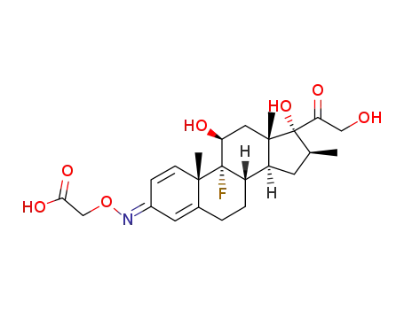 betamethasome-3-(O-carboxymethy)oxime