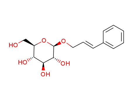 (2E)-3-Phenyl-2-propen-1-yl beta-D-glucopyranoside