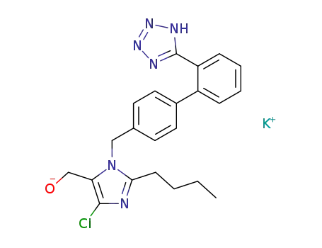 Molecular Structure of 124750-99-8 (Losartan potassium)