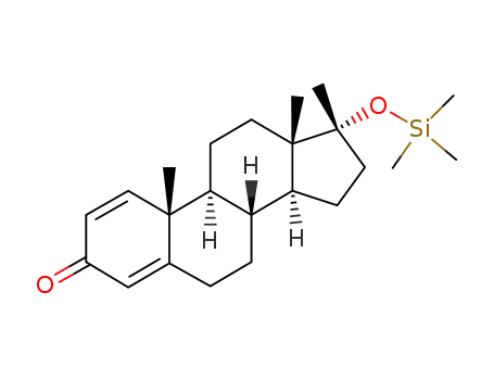 (8R,9S,10R,13S,14S,17R)-10,13,17-Trimethyl-17-trimethylsilanyloxy-6,7,8,9,10,11,12,13,14,15,16,17-dodecahydro-cyclopenta[a]phenanthren-3-one