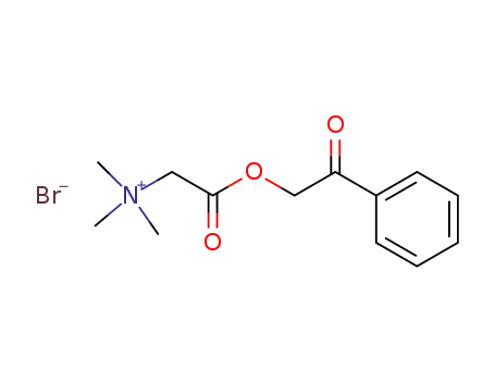 Trimethylammoniumessigsaeurebetain-phenacylester-bromid
