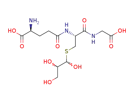 (S)-2-Amino-4-[(R)-1-(carboxymethyl-carbamoyl)-2-(1,2,3-trihydroxy-propylsulfanyl)-ethylcarbamoyl]-butyric acid