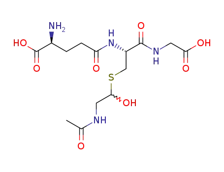 (S)-4-[(R)-2-(2-Acetylamino-1-hydroxy-ethylsulfanyl)-1-(carboxymethyl-carbamoyl)-ethylcarbamoyl]-2-amino-butyric acid