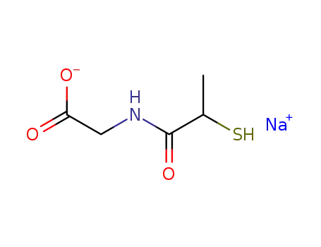 sodium 2-mercaptopropionylglycine