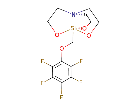 1-<(pentafluorophenyl)methyl>silatrane