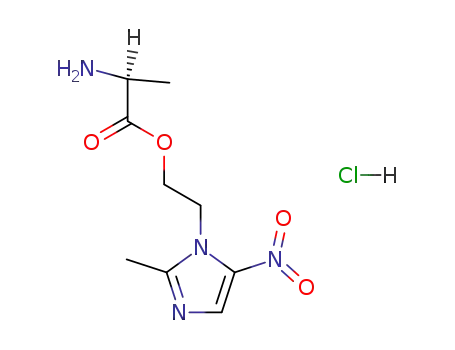 alanine ester of metronidaxole hydrochloride