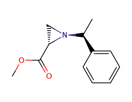 methyl (-)-(2S,1'S)-1-(1-phenylethyl)aziridine-2-carboxylate