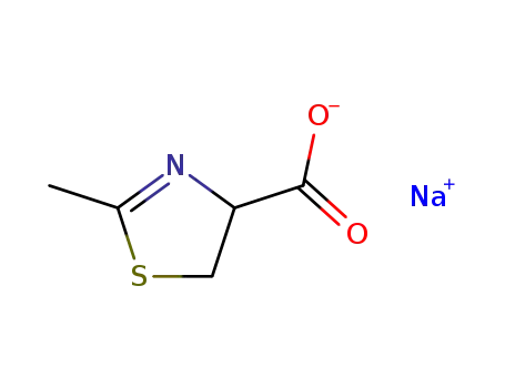 sodium 2-methyl-2-thiazolin-4-carboxylate