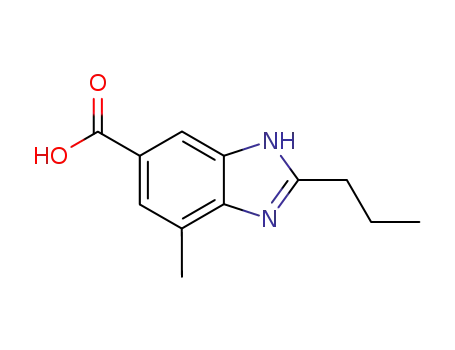 4- 메틸 -2-n- 프로필 -1H- 벤즈 이미 다졸 -6- 카르 복실 산