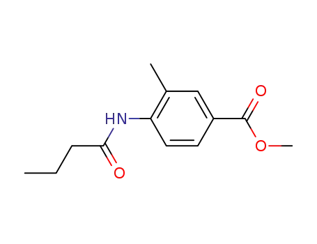 methyl 4-(butanoylamino)-3-methylbenzoate