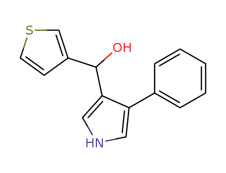 (4-Phenyl-1H-pyrrol-3-yl)-thiophen-3-yl-methanol