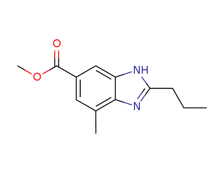 Methyl 4-methyl-2-propyl-1H-benzimidazole-6-carboxylate(152628-00-7)